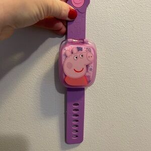 Peppa Pig Kids Purple Watch